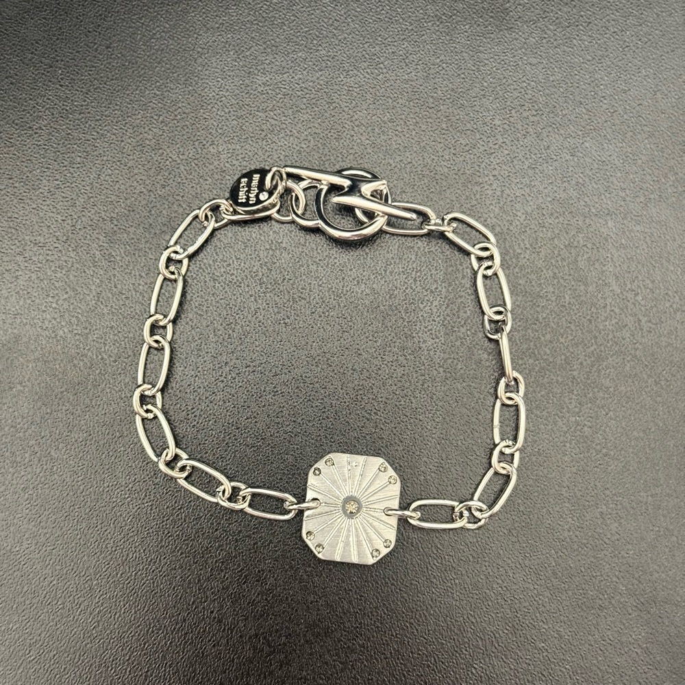 Brand new in bag Marlyn Schiff Silver Chain Bracelet